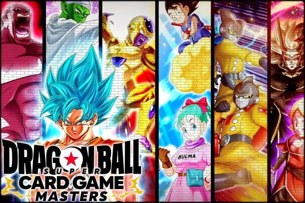 Plusieurs personnages de Dragon Ball Masters