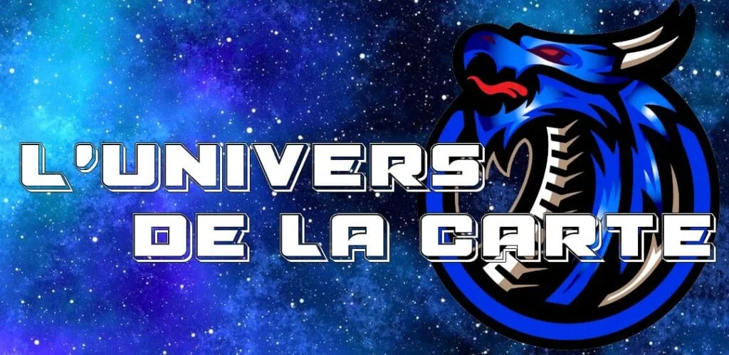 Trading Card Store L’Univers de la Carte with logo text